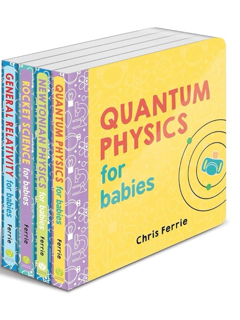 Baby University by Chris Ferrie Four Book Bundle